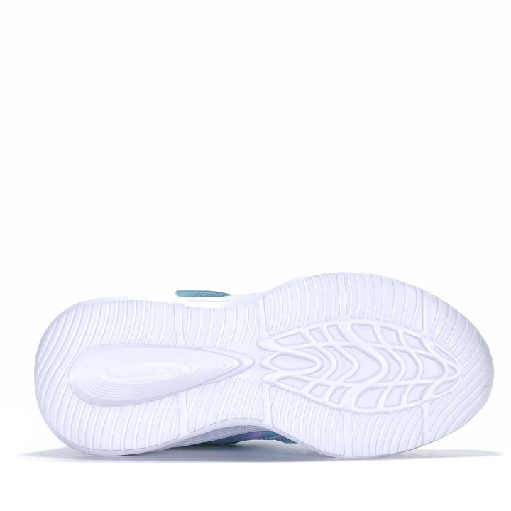 Skechers Kids' S-Lights: Sola Glow - Colour Breeze Aqua 303713L