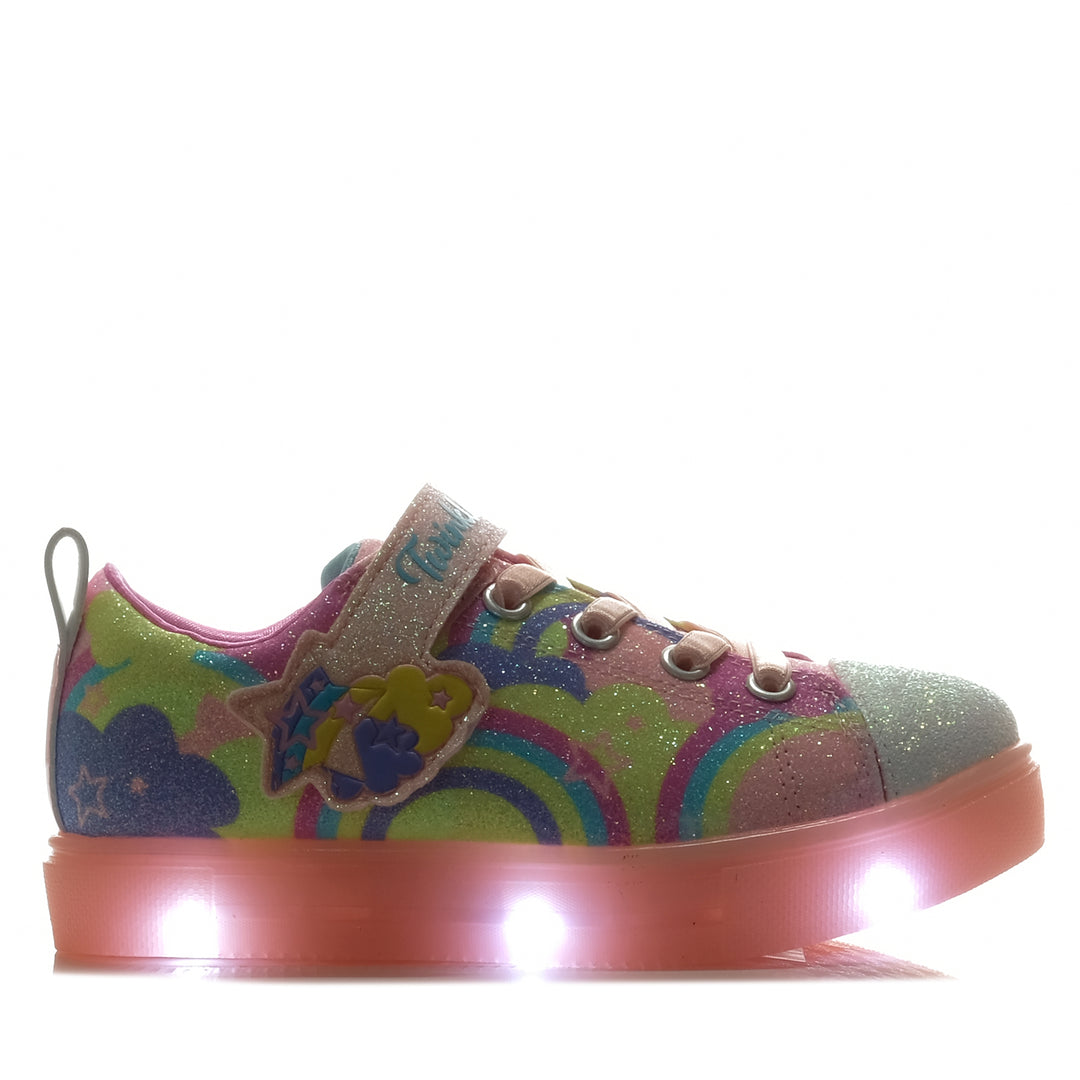 Skechers Kids' Twinkle Sparks Ice 2.0 - Shimmering Sky 314749L C, Youth, kids, multi, shoes, shoes-sneakers, Skechers, youth