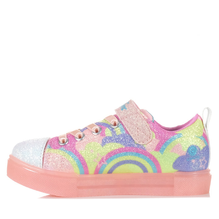 Skechers Kids' Twinkle Sparks Ice 2.0 - Shimmering Sky 314749L C, Youth, kids, multi, shoes, shoes-sneakers, Skechers, youth