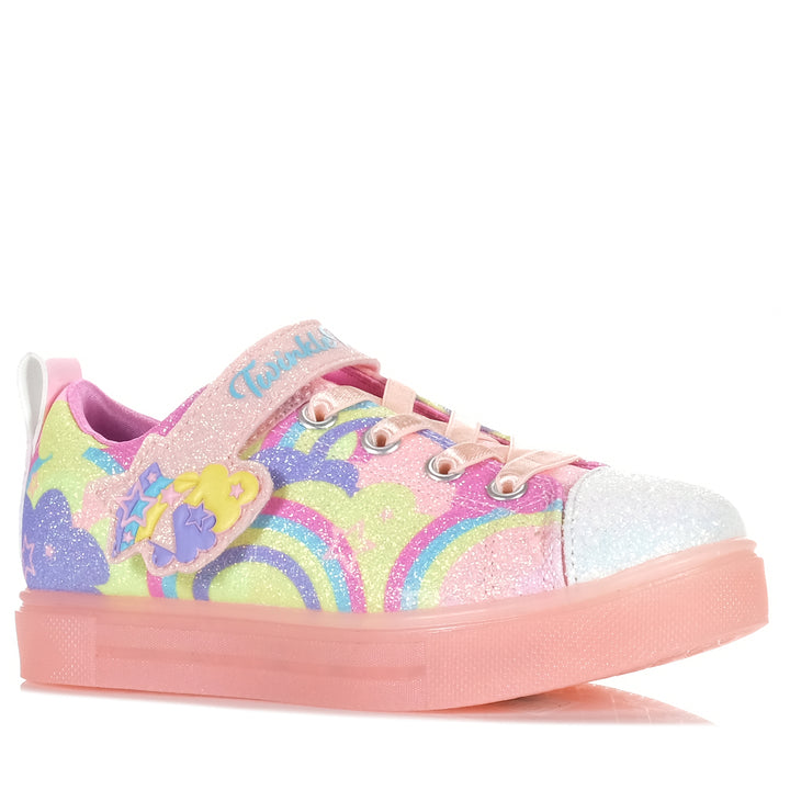 Skechers Kids' Twinkle Sparks Ice 2.0 - Shimmering Sky 314749L C, Youth, kids, multi, shoes, shoes-sneakers, Skechers, youth