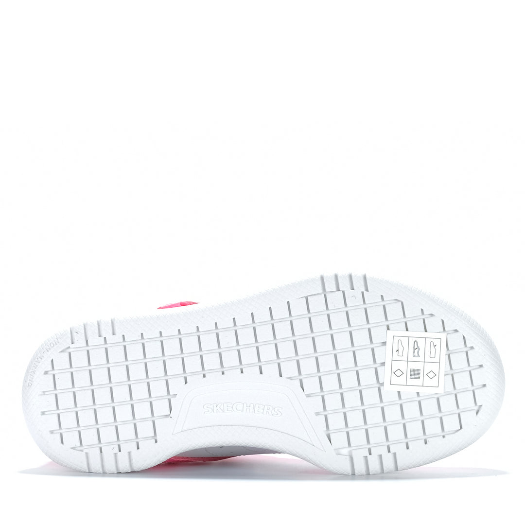 Skechers Quick Street - Style Stride Pink/White 310241L Youth Shoes
