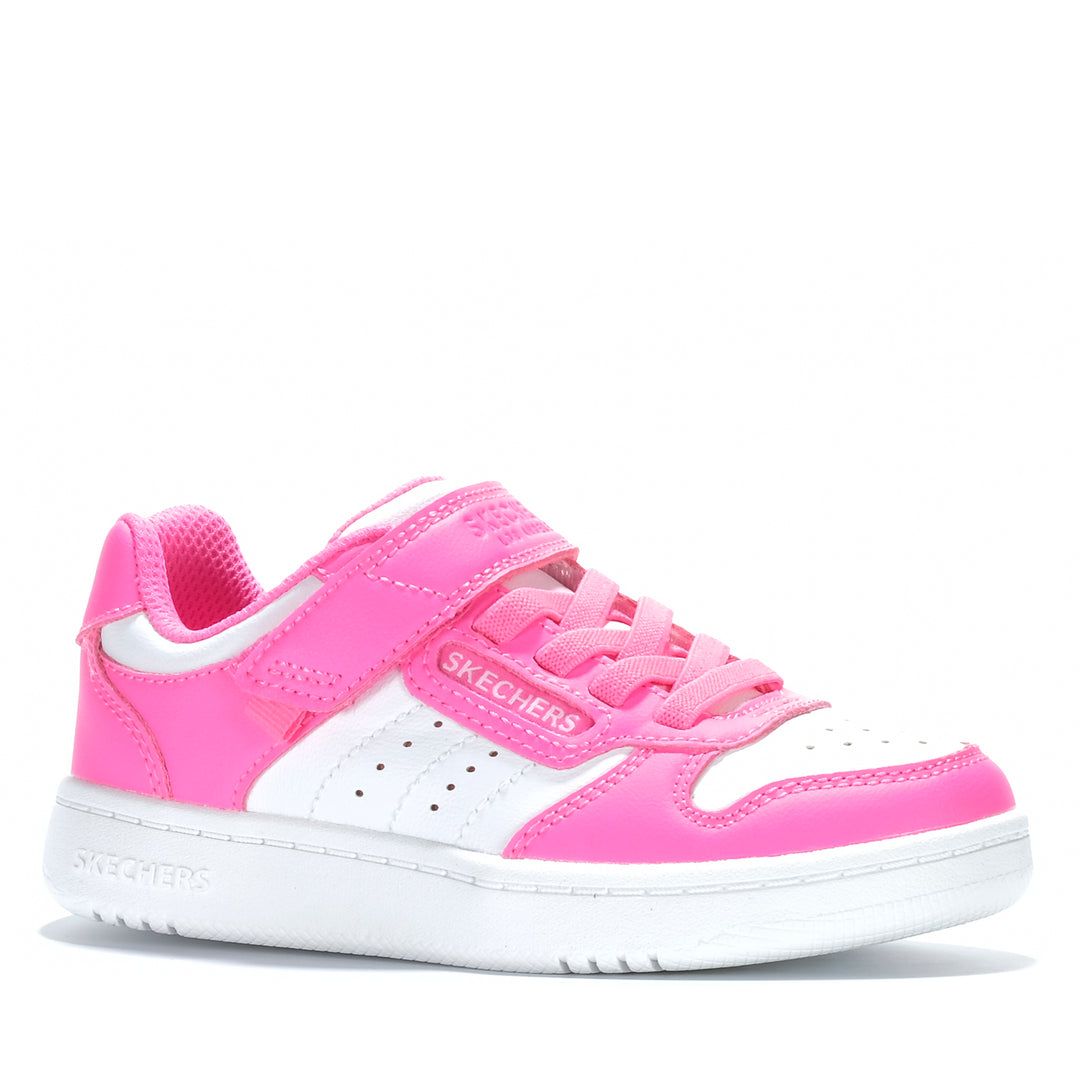 Skechers Quick Street - Style Stride Pink/White 310241L Youth Shoes