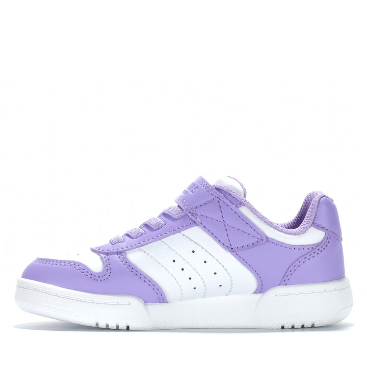 Skechers Quick Street - Style Stride White/Lavender 310241L Youth Shoes