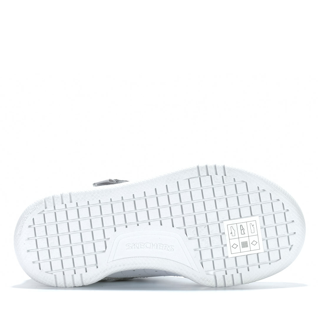 Skechers Quick Street Grey/White 405638L Youth Shoes
