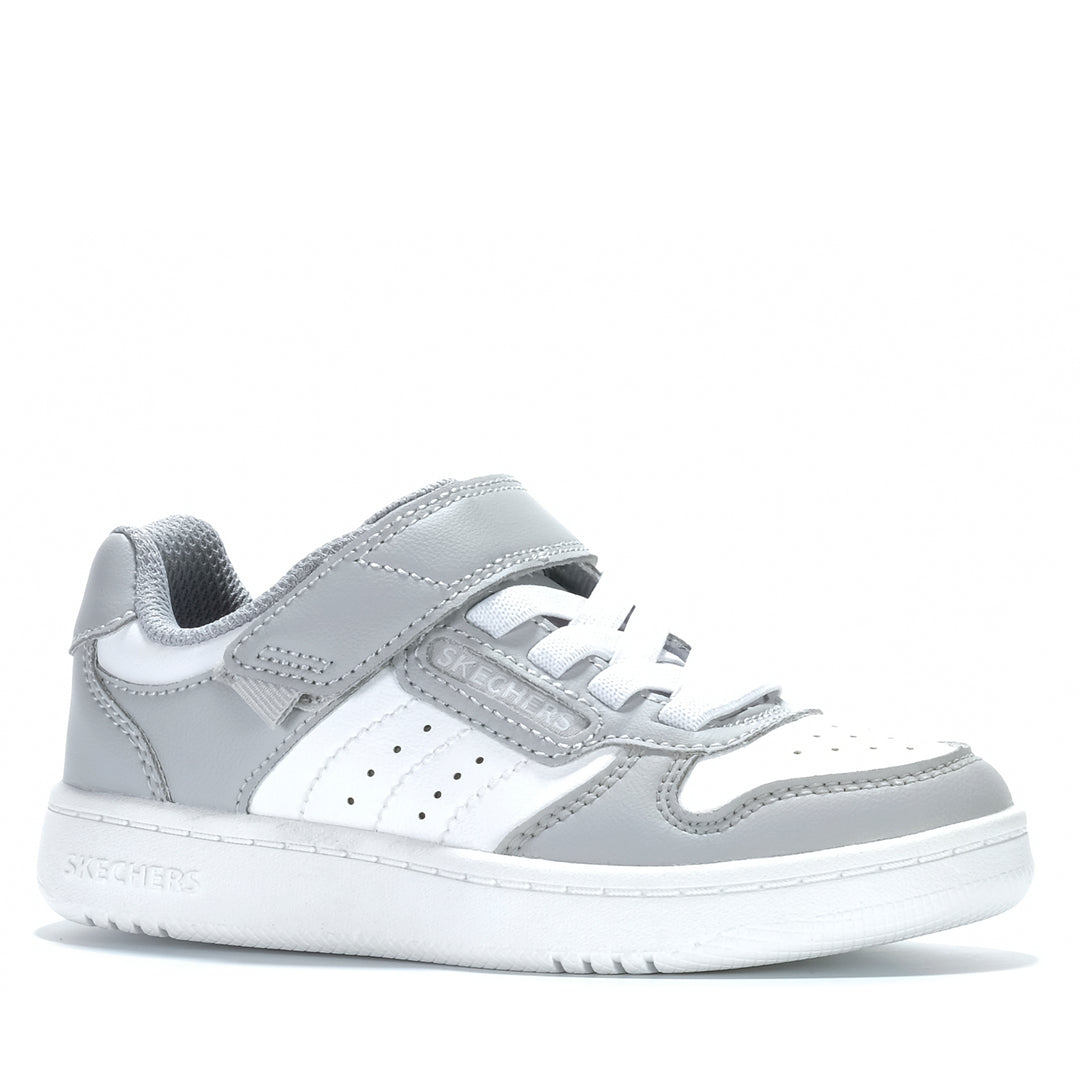 Skechers Quick Street Grey/White 405638L Youth Shoes