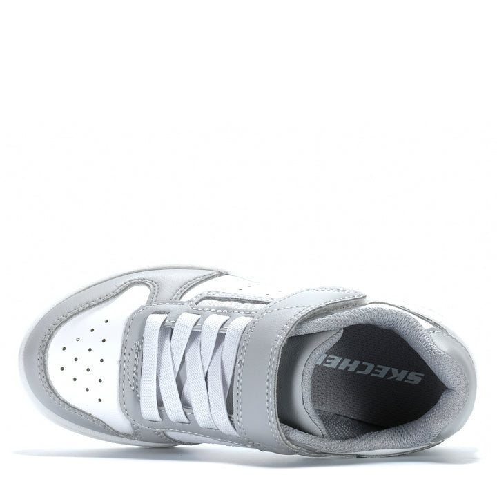 Skechers Quick Street Grey/White 405638L Youth Shoes