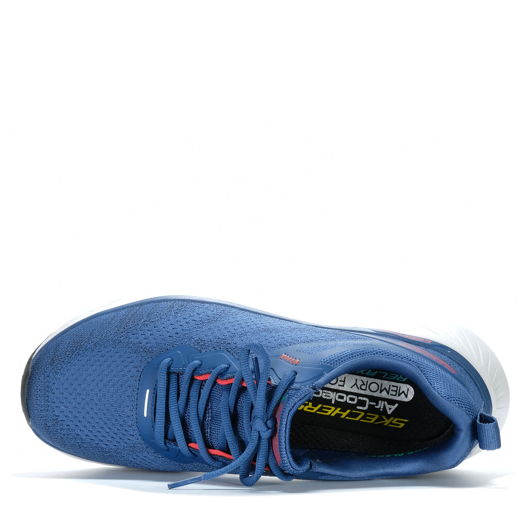 Skechers Relaxed Fit: Edgeride - EXXO Blue/Red 232836 Mens Sports