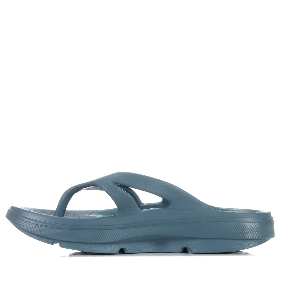 Skechers Relaxed Fit: Reply - Re-Bounce 3 Point Slate, 10 us, 11 us, 12 us, 7 us, 8 us, 9 us, blue, mens, sandals, skechers, wide