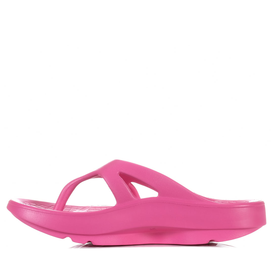 Skechers Relaxed Fit: Reply - Re-Bounce 3 Point Hot Pink, 10 us, 6 us, 7 us, 8 us, 9 us, flats, pink, sandals, skechers, wide, womens