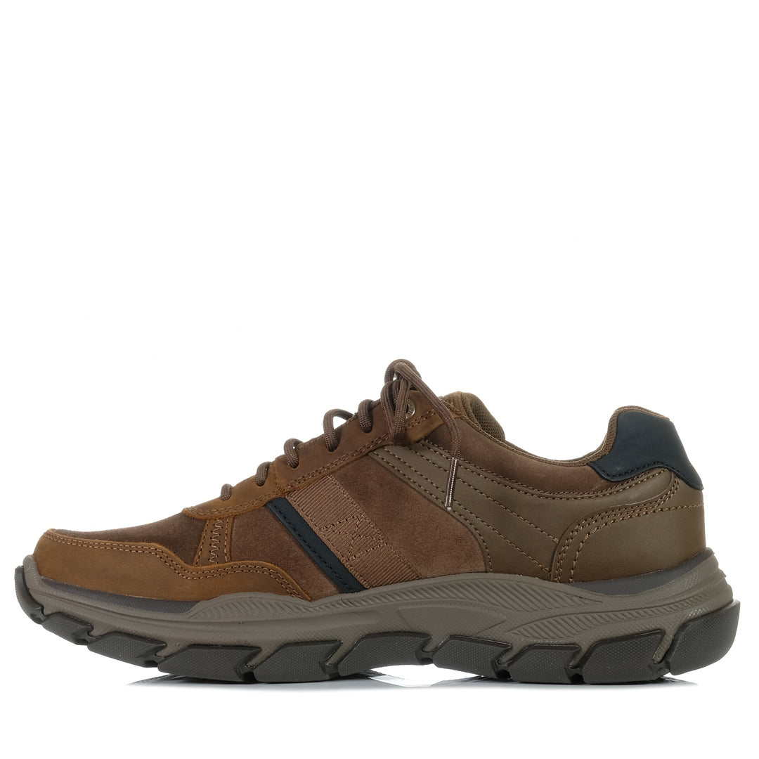 Skechers Relaxed Fit: Respected 205128 Dark Brown, Mens