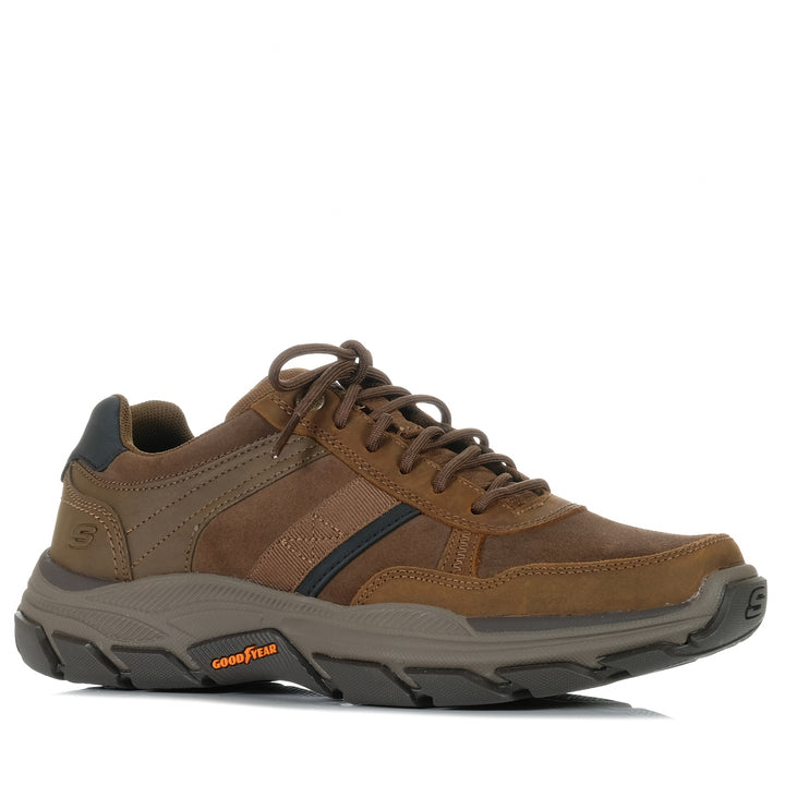 Skechers Relaxed Fit: Respected 205128 Dark Brown, Mens