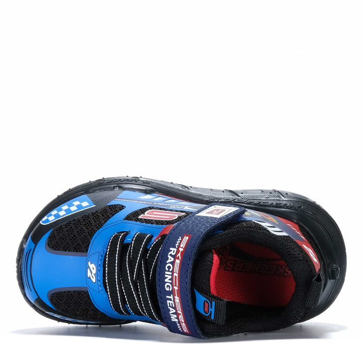 Skechers Skech Tracks 402303N Blue/Red Toddler Shoes