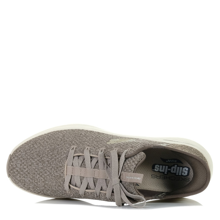 Skechers Slip-Ins: Arch Fit 2.0 - Look Ahead 232462 Taupe, 10 US, 11 US, 12 US, 13 US, 9 US, casual, mens, shoes, Skechers, sports, taupe, walking