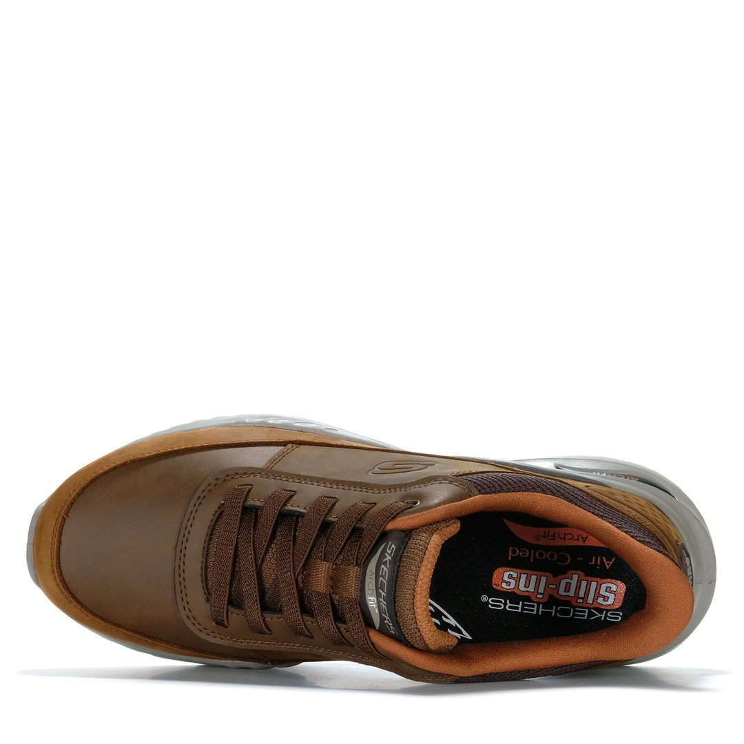 Skechers Slip-Ins: Arch Fit Orvan - Moxley Dark Brown 210981 Mens Walking & Running