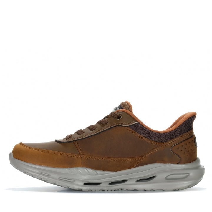 Skechers Slip-Ins: Arch Fit Orvan - Moxley Dark Brown 210981 Mens Walking & Running