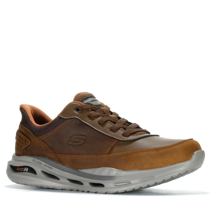 Skechers Slip-Ins: Arch Fit Orvan - Moxley Dark Brown 210981 Mens Walking & Running