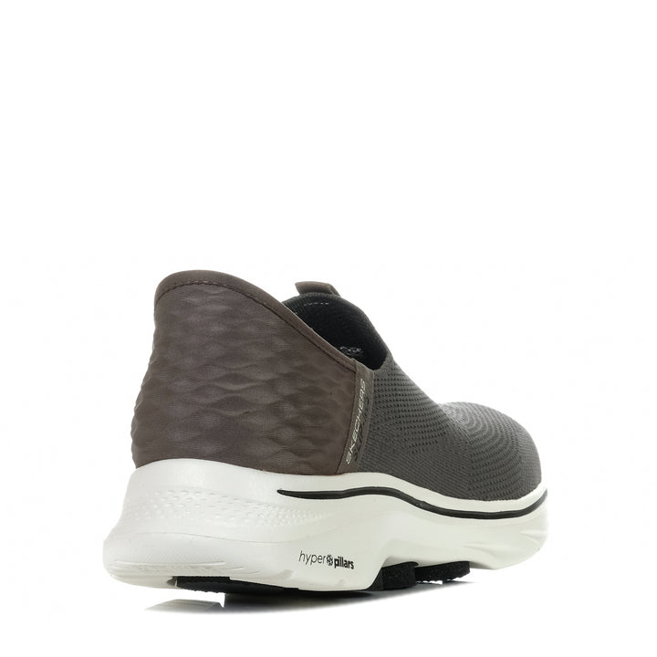 Skechers Slip-Ins: GOwalk 7 - Easy On 2 216641 Brown, 10 US, 11 US, 12 US, 13 US, 8 US, 9 US, brown, casual, mens, shoes, Skechers, sports, walking