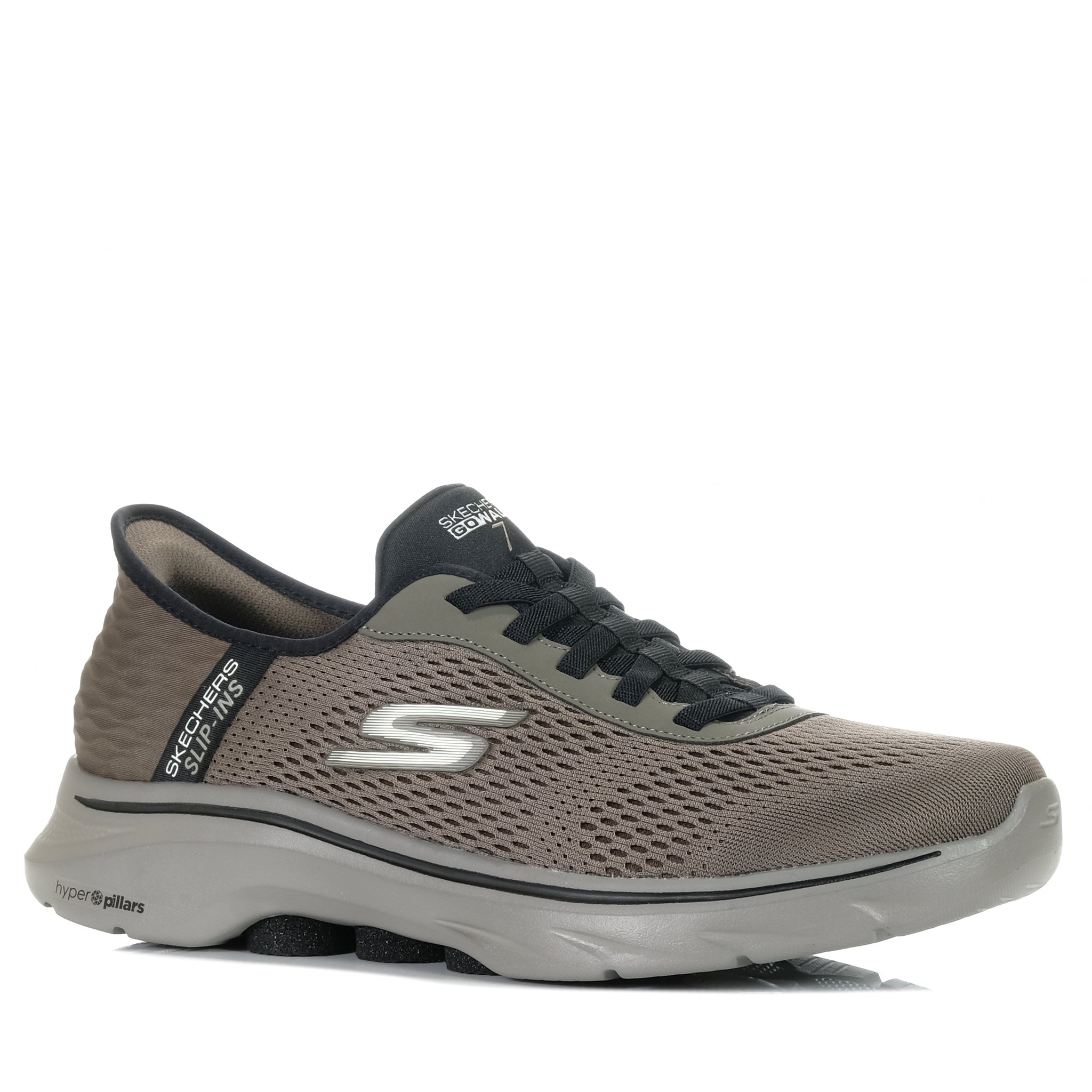 Skechers Slip Ins GOwalk 7 Free Hand 2 216648 Brown Frames Frames Footwear