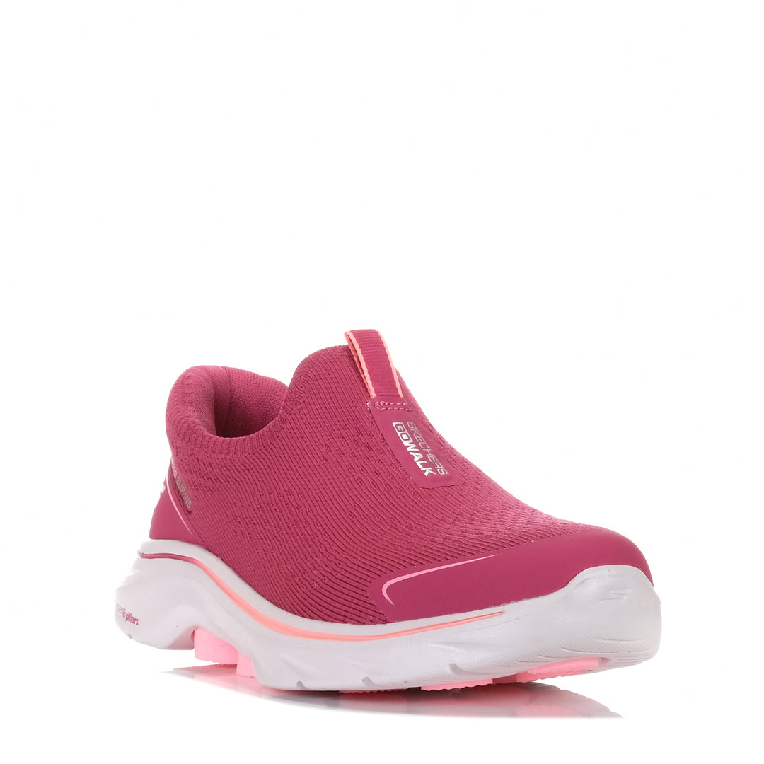 Skechers Slip-Ins: GOwalk 7 - Sarai 125242 Pink, 10 US, 11 US, 6 us, 8 us, 9 US, flats, pink, shoes, skechers, sports, walking, womens