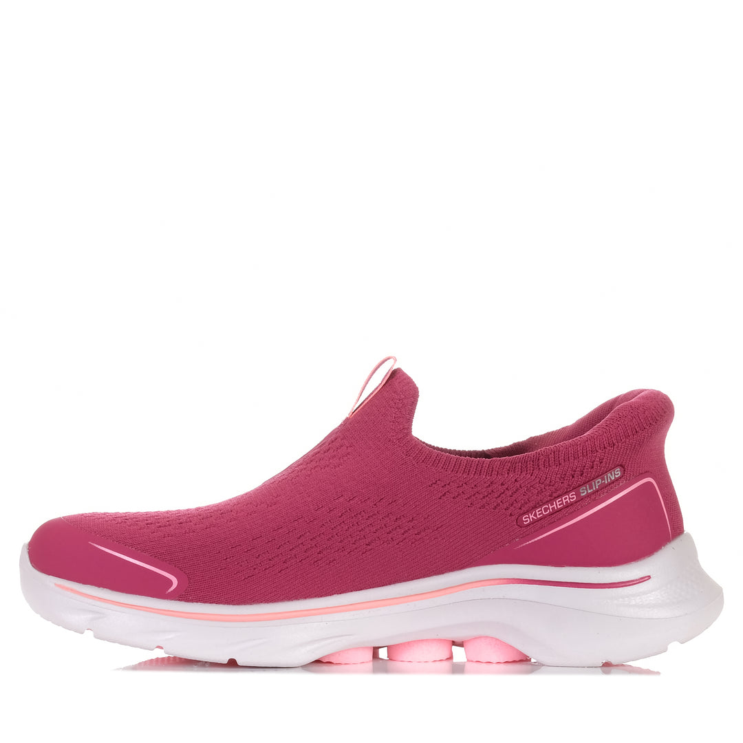 Skechers Slip-Ins: GOwalk 7 - Sarai 125242 Pink, 10 US, 11 US, 6 us, 8 us, 9 US, flats, pink, shoes, skechers, sports, walking, womens