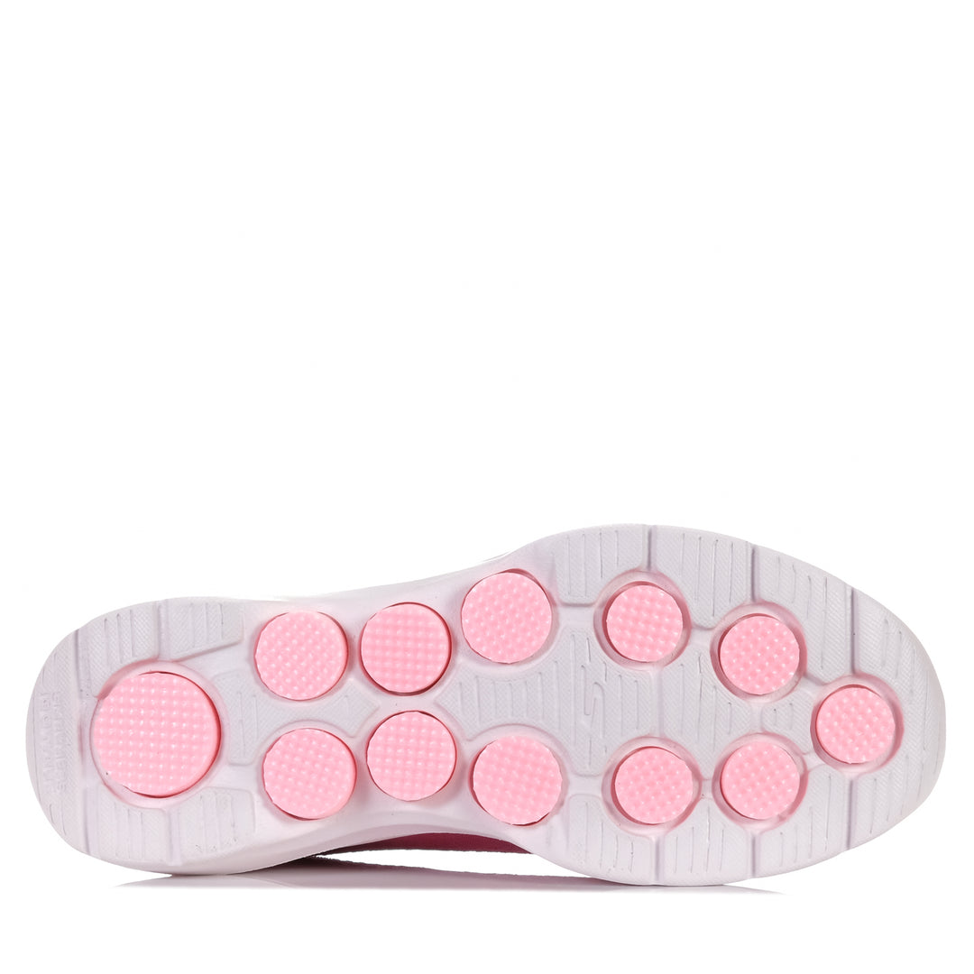 Skechers Slip-Ins: GOwalk 7 - Sarai 125242 Pink, 10 US, 11 US, 6 us, 8 us, 9 US, flats, pink, shoes, skechers, sports, walking, womens