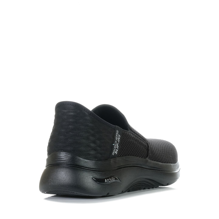 Skechers Slip-Ins: GOwalk Arch Fit 2.0 - Hands Free 216600 Black, Mens, black, casual, mens, shoes, skechers, sports, walking