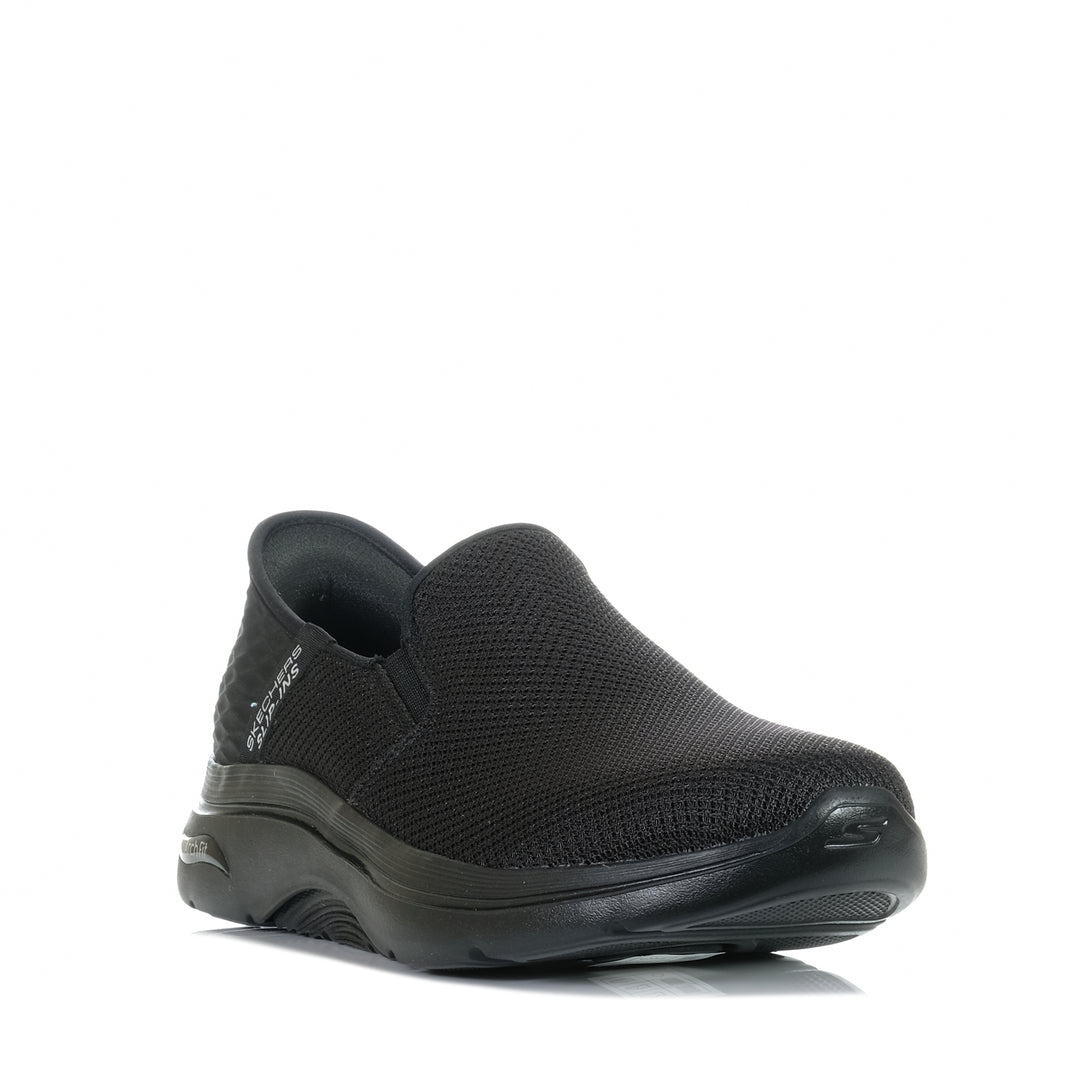 Skechers Slip-Ins: GOwalk Arch Fit 2.0 - Hands Free 216600 Black, Mens, black, casual, mens, shoes, skechers, sports, walking