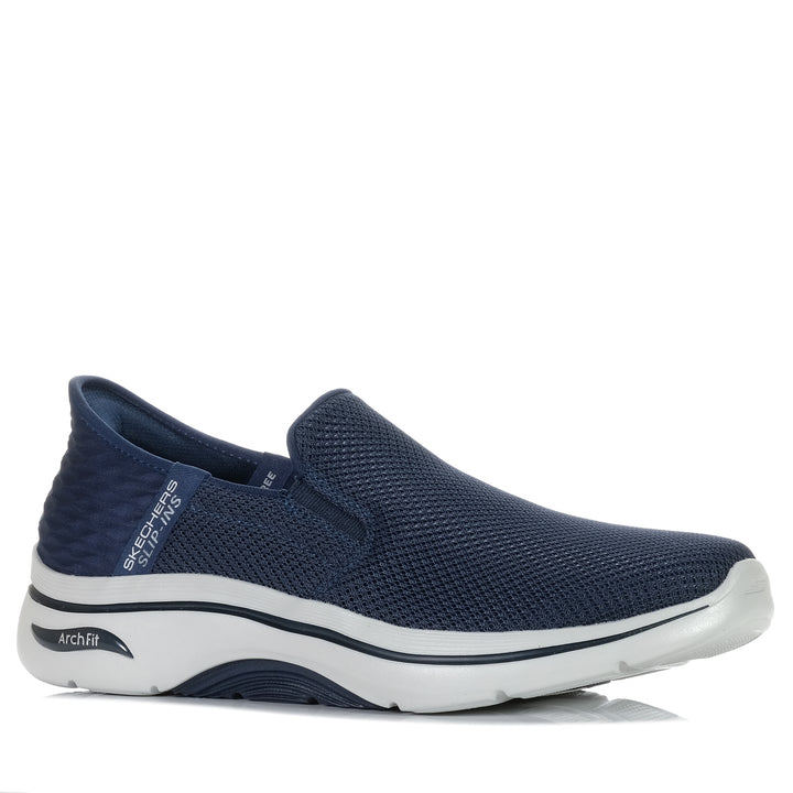 Skechers Slip-Ins: GOwalk Arch Fit 2.0 - Hands Free 216600 Navy, 10 US, 11 US, 12 US, 13 US, 8 US, 9 US, blue, casual, mens, shoes, Skechers, sports, walking