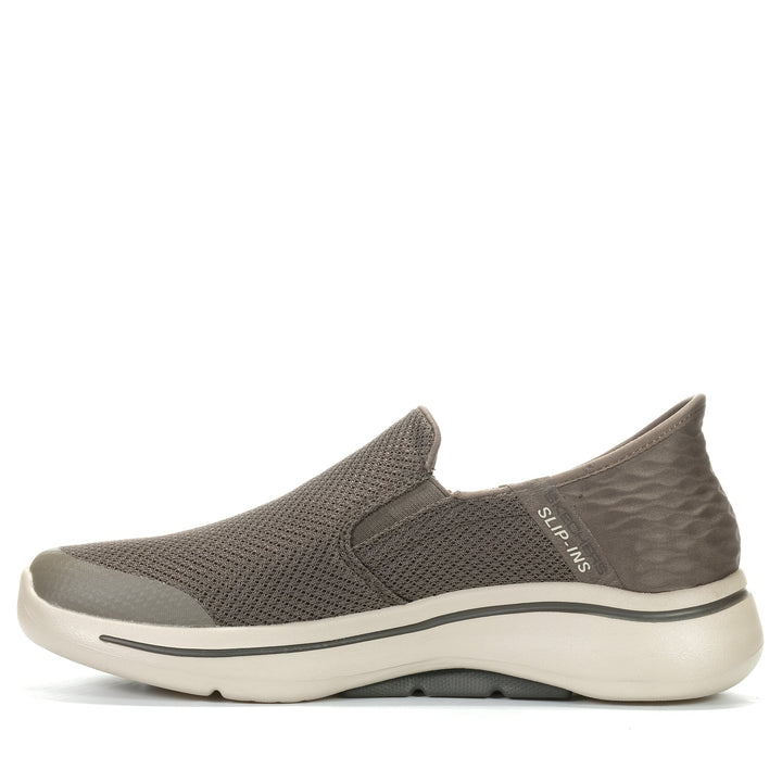 Skechers Slip-Ins: GOwalk Arch Fit 216259 Taupe, 10 us, 11 US, 12 US, 13 US, 14 US, 7 us, 8 us, 9 us, mens, skechers, sports, taupe, walking