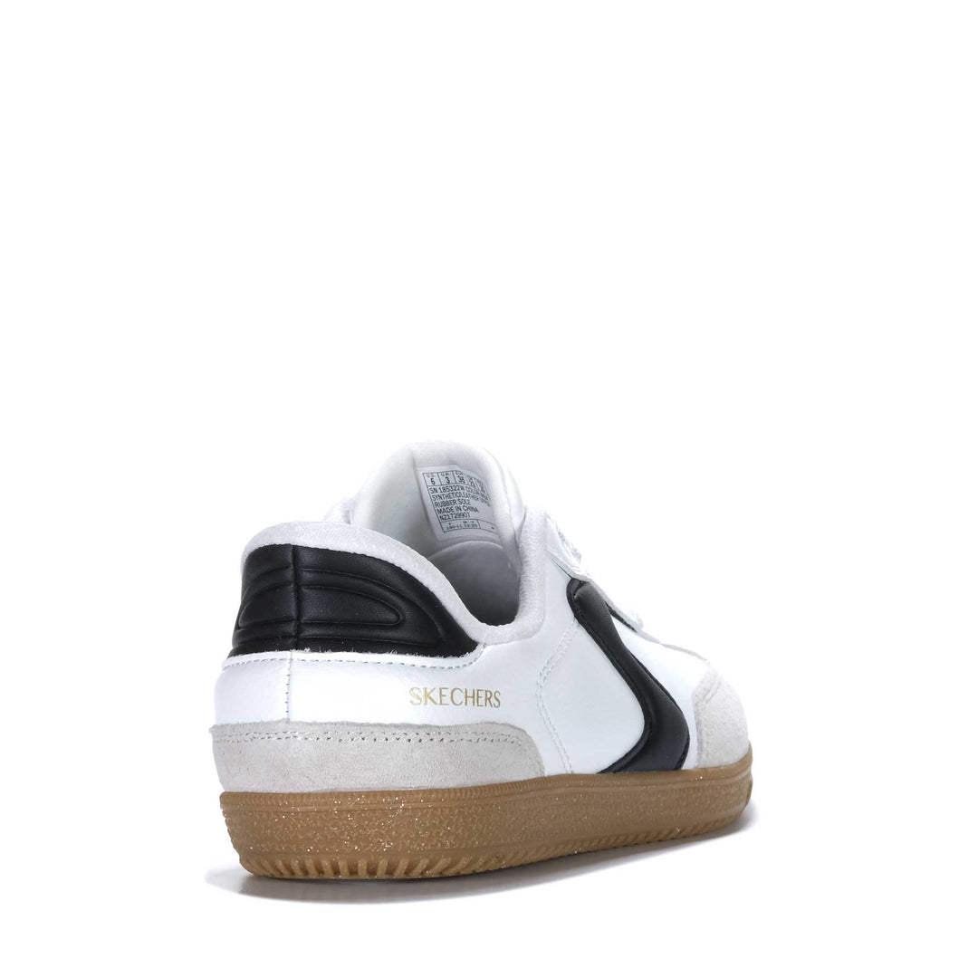 Skechers Slip-Ins: Hotshot - Perfect Choice Wide Fit White/Black Womens Sneakers