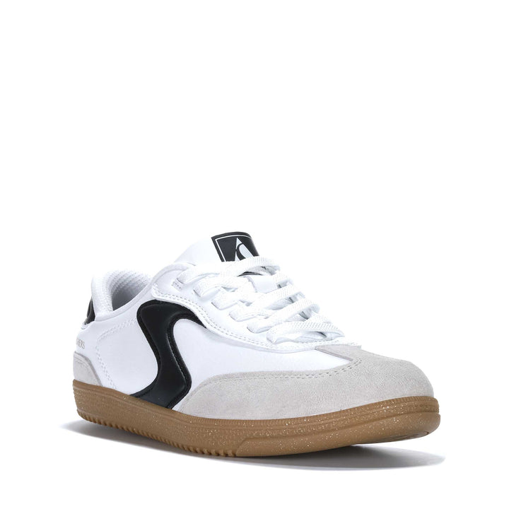 Skechers Slip-Ins: Hotshot - Perfect Choice Wide Fit White/Black Womens Sneakers