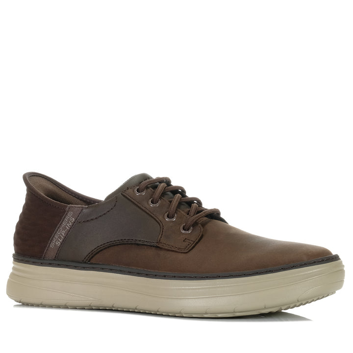 Skechers Slip-Ins: Hyland - Radley 205279 Cocoa, 10 US, 10.5 US, 11 US, 11.5 US, 12 US, 13 US, 14 US, 8 US, 8.5 US, 9 US, 9.5 US, brown, casual, low-tops, mens, shoes, Skechers, sneakers