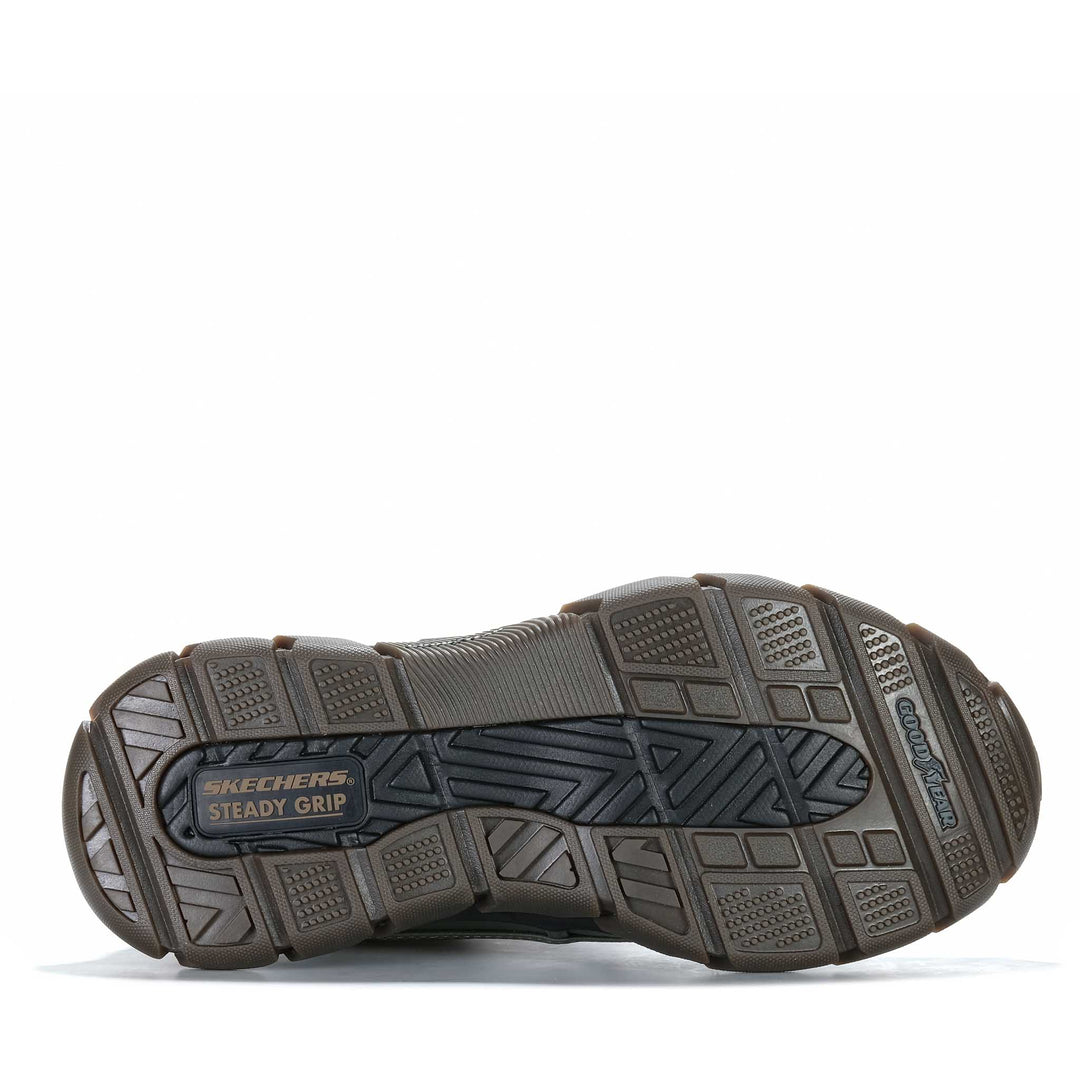 Skechers Slip-Ins John Deere Waterproof Respected Brown 256026 Mens Boots