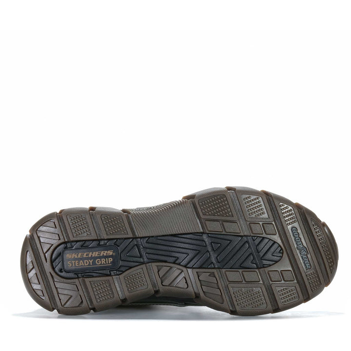 Skechers Slip-Ins John Deere Waterproof Respected Brown 256026 Mens Boots