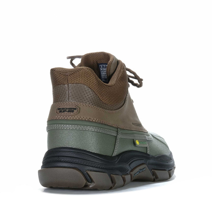 Skechers Slip-Ins John Deere Waterproof Respected Brown 256026 Mens Boots