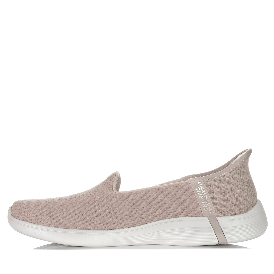 Skechers Slip-Ins: On-The-Go Swift - Luminary 137291 Taupe/Gold, Womens