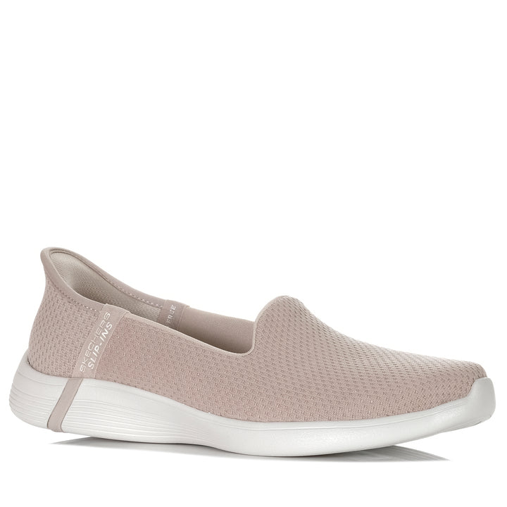 Skechers Slip-Ins: On-The-Go Swift - Luminary 137291 Taupe/Gold, Womens