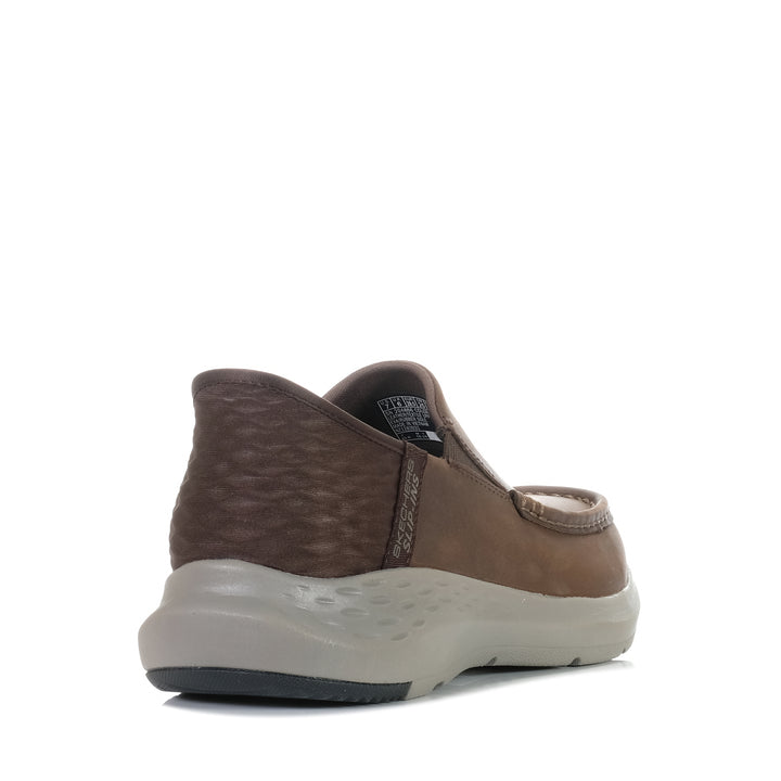 Skechers Slip-Ins: Parson - Oswin 204866 Cocoa, 10 US, 11 US, 11.5 US, 12 US, 13 US, 14 US, 7 US, 8 US, 9 US, 9.5 US, brown, casual, mens, shoes, Skechers