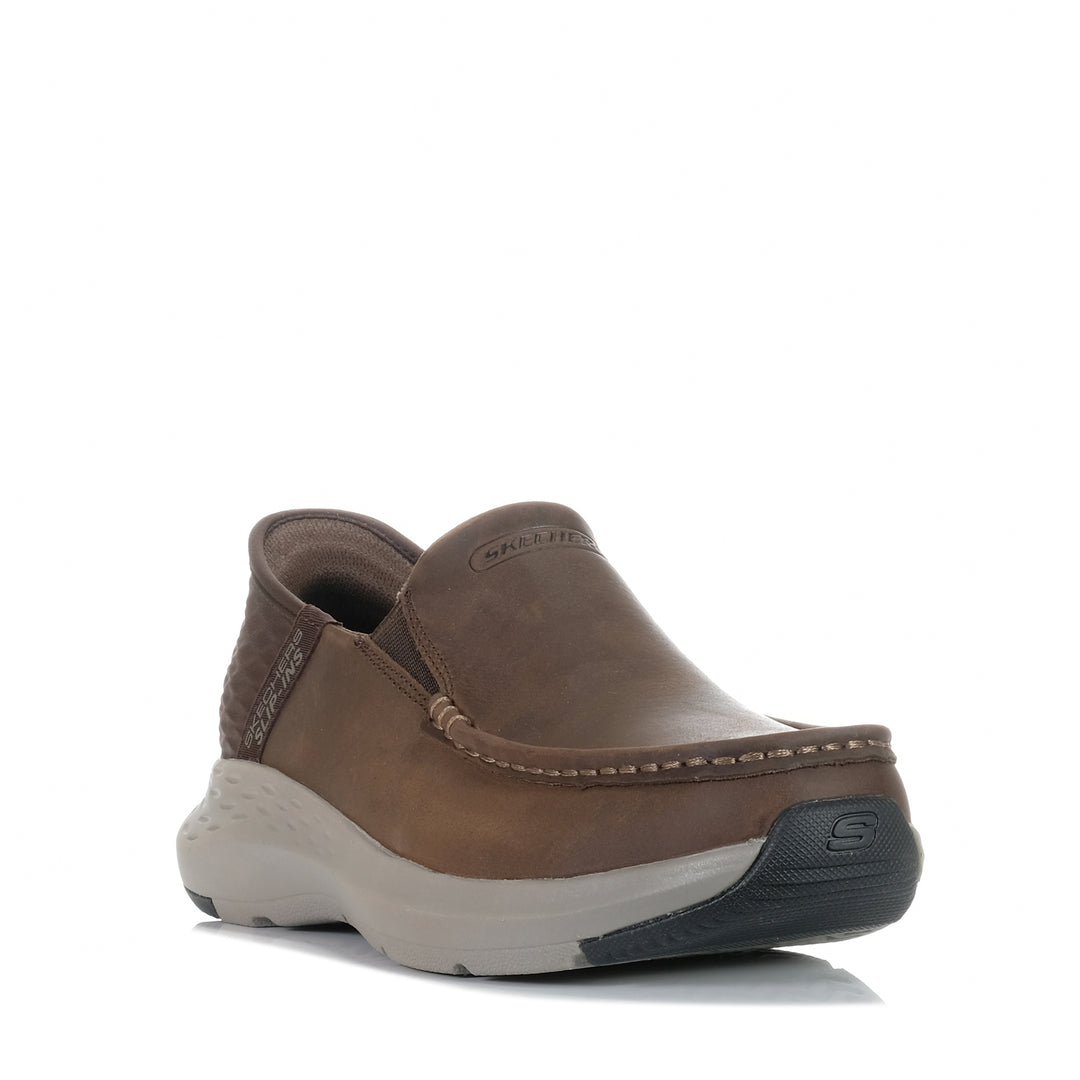 Skechers Slip-Ins: Parson - Oswin 204866 Cocoa, 10 US, 11 US, 11.5 US, 12 US, 13 US, 14 US, 7 US, 8 US, 9 US, 9.5 US, brown, casual, mens, shoes, Skechers