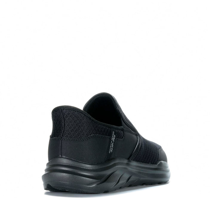 Skechers Slip-Ins Realxed Fit: Equalizer 6.0 - Stoaver Black 233 Mens Walking & Running