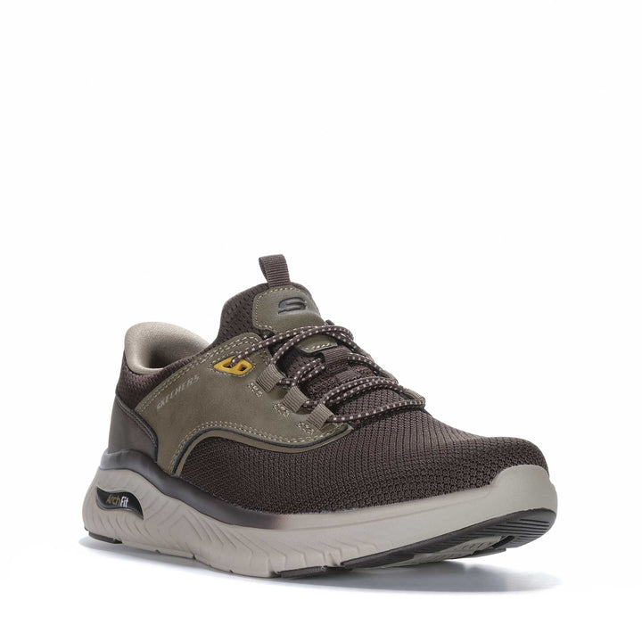 Skechers Slip-Ins Relaxed Fit: Arch Fit Crosser - Chozen Brown 2