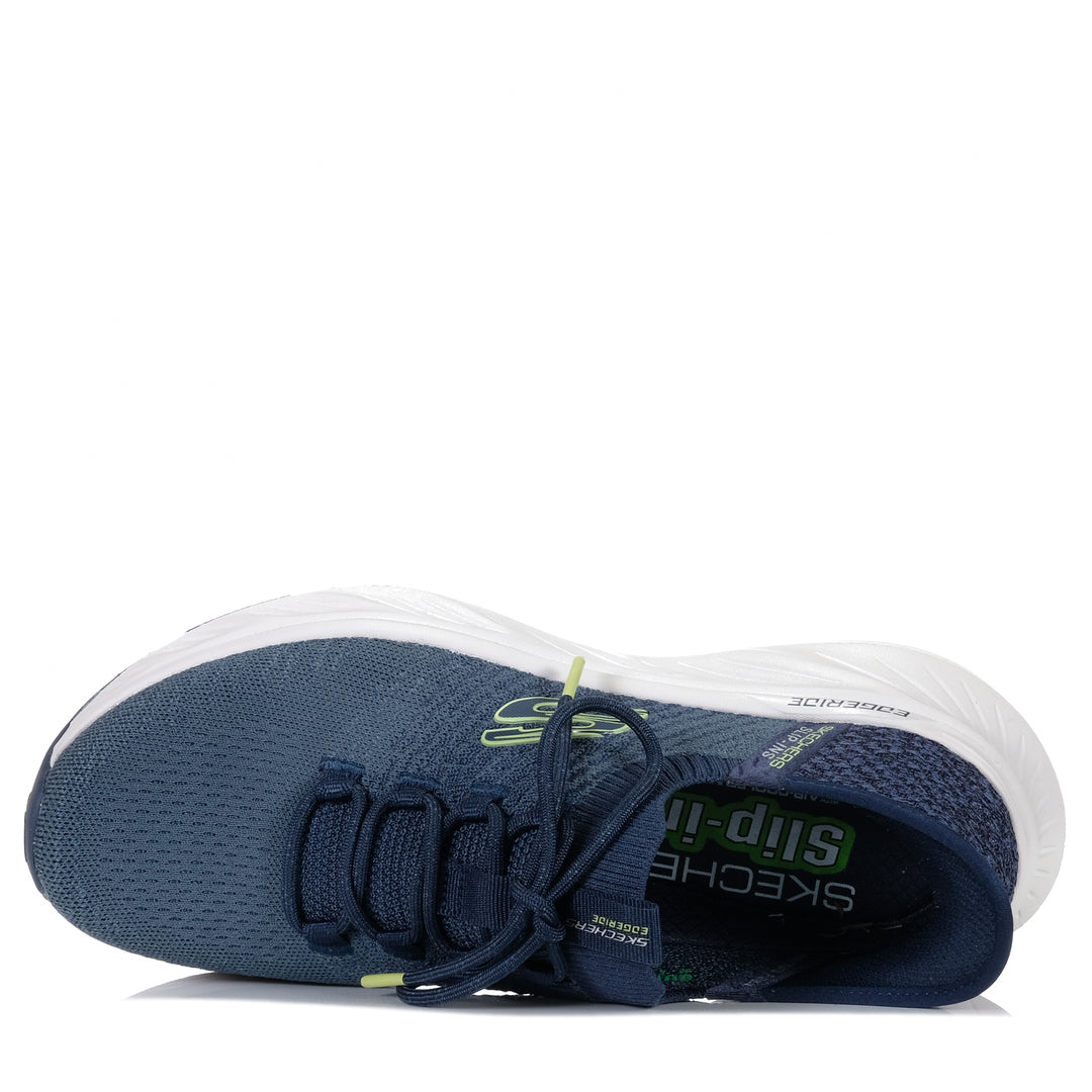 Skechers Slip-Ins Relaxed Fit: Edgeride - Raygo 232932 Navy/Lime