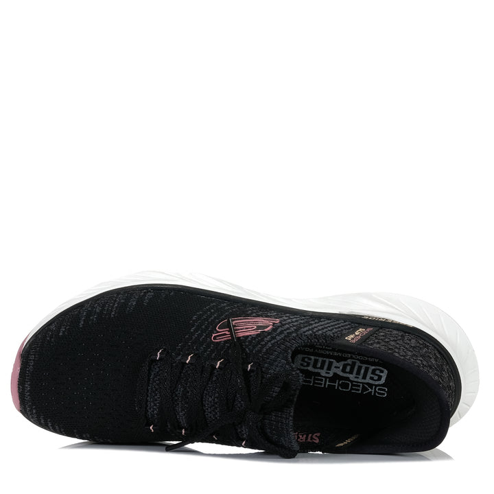 Skechers Slip-Ins Relaxed Fit: Edgeride 150470 Black/Pink