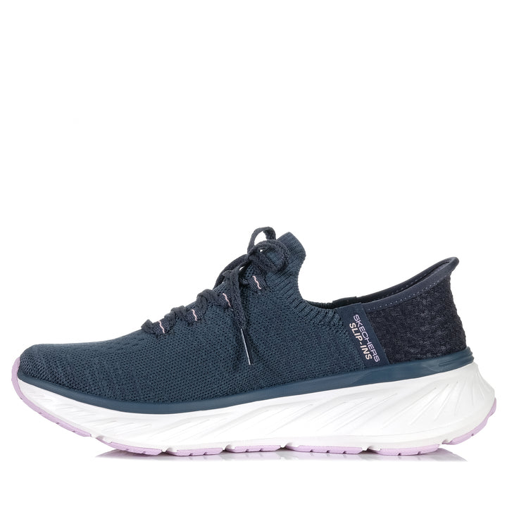 Skechers Slip-Ins Relaxed Fit: Edgeride 150470 Navy/Lavender, Womens