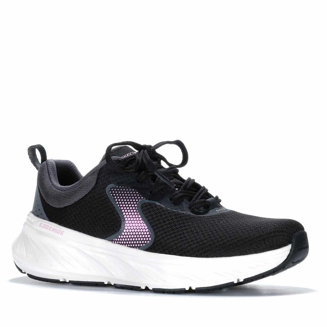 Skechers Slip-Ins Relaxed Fit: Edgeride Black/Pink 150490 Womens Walking & Running