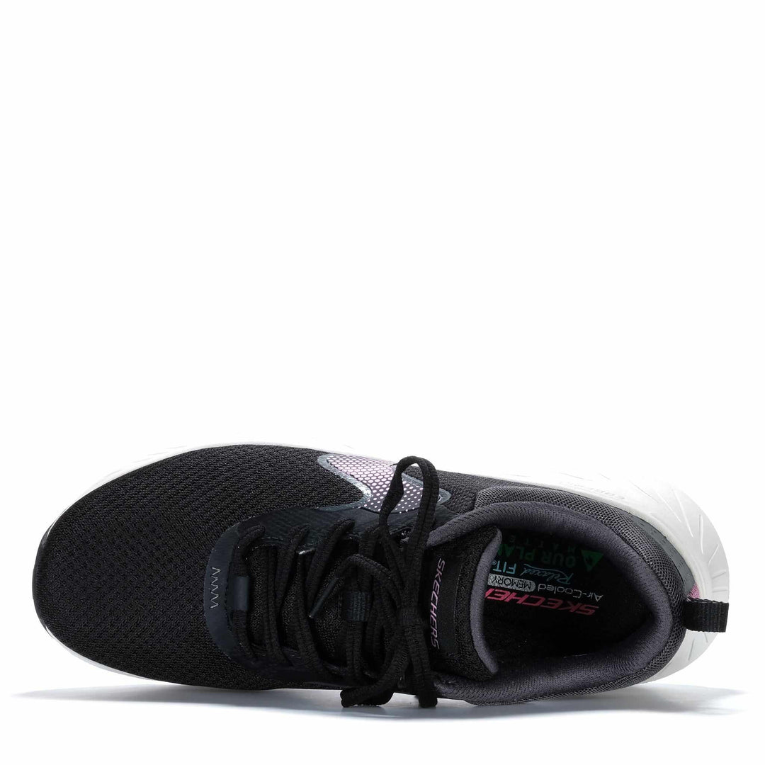 Skechers Slip-Ins Relaxed Fit: Edgeride Black/Pink 150490 Womens Walking & Running