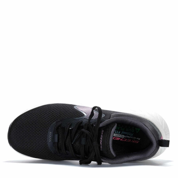 Skechers Slip-Ins Relaxed Fit: Edgeride Black/Pink 150490 Womens Walking & Running