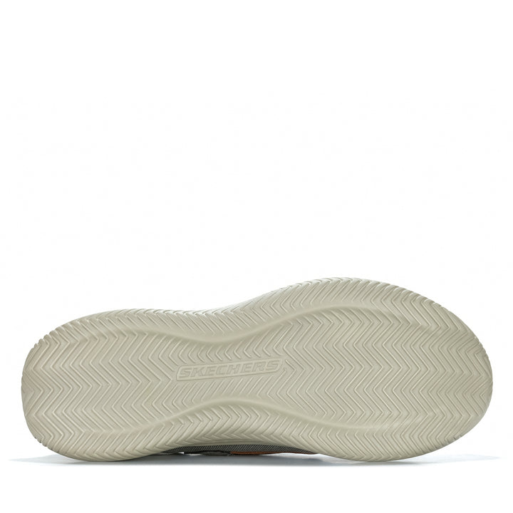 Skechers Slip-Ins Relaxed Fit: Hasting - Niko Taupe/Silver 20521 Mens 