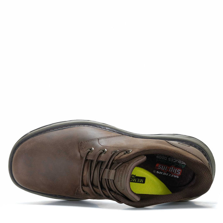 Skechers Slip-Ins Relaxed Fit: Lockett - Gustav Cocoa 205307 Mens Shoes