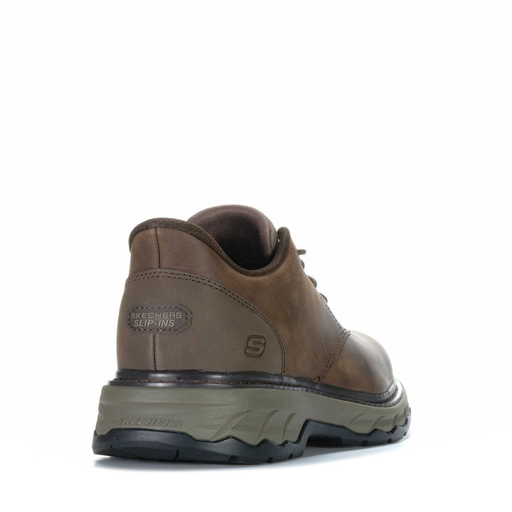 Skechers Slip-Ins Relaxed Fit: Lockett - Gustav Cocoa 205307 Mens Shoes